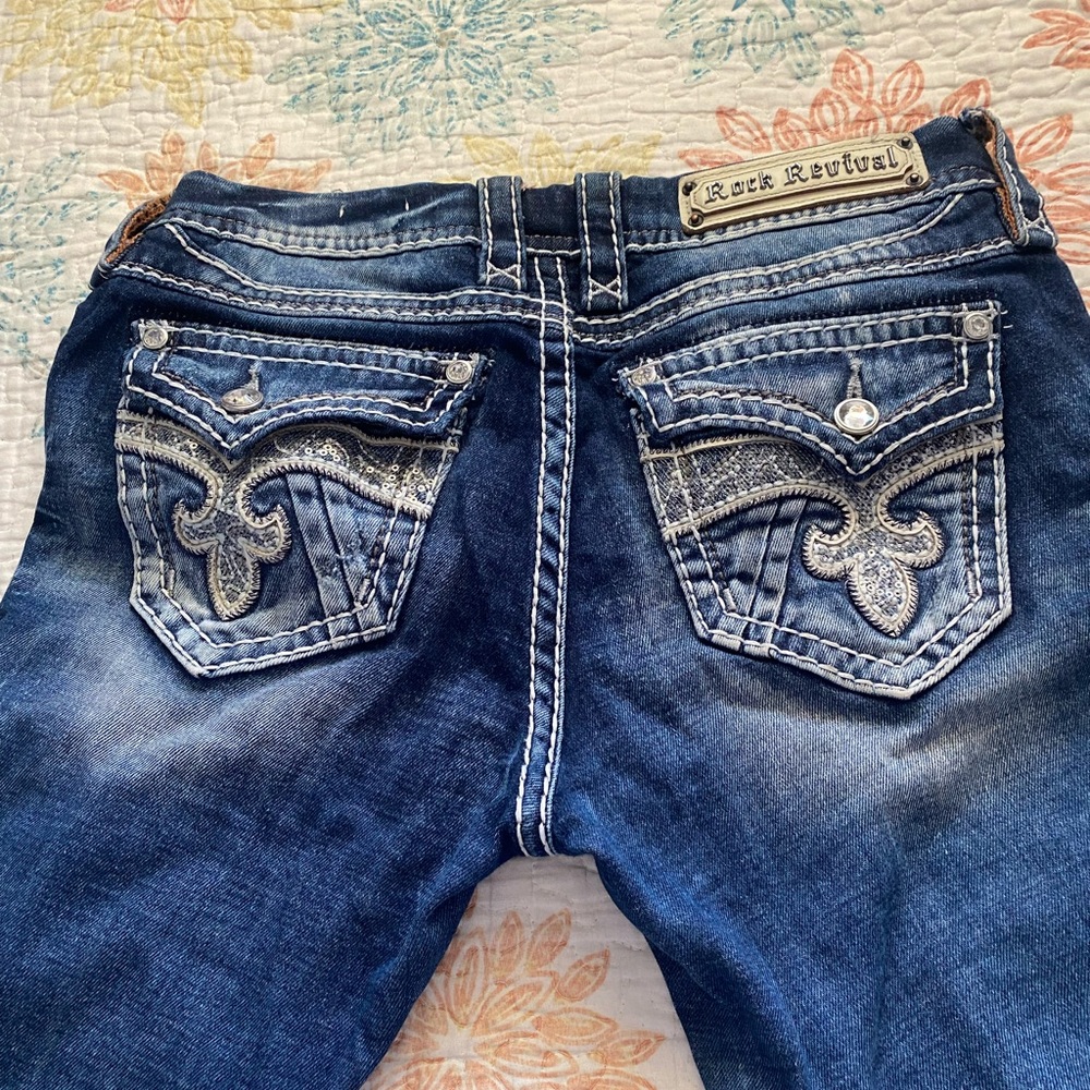 Brand New Womens Rock revivals. Worn Twice. In very good condition